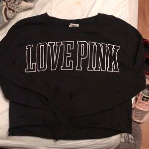 Victoria Secret crop top long sleeve
